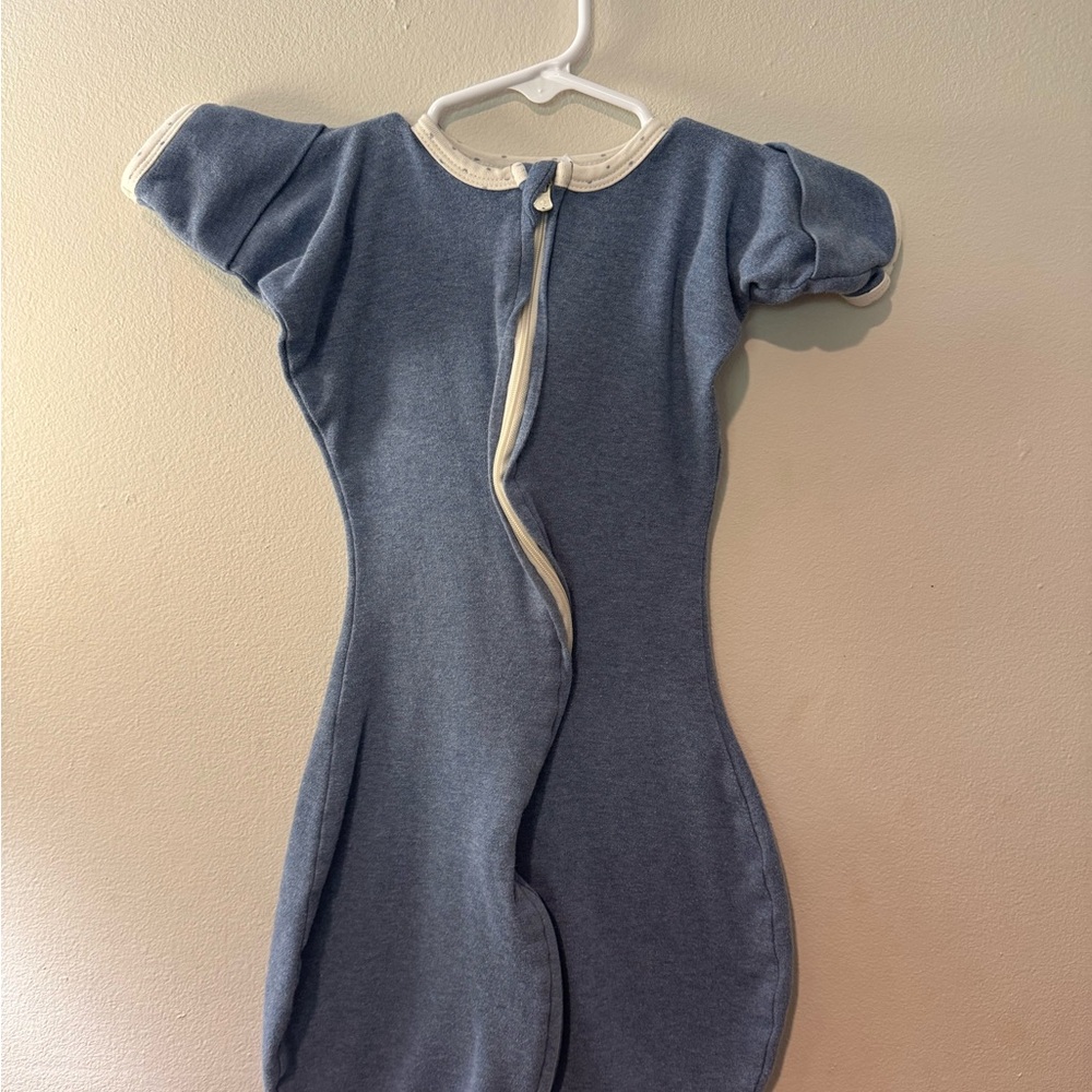 Blue and Gray Baby Sleep Sacks